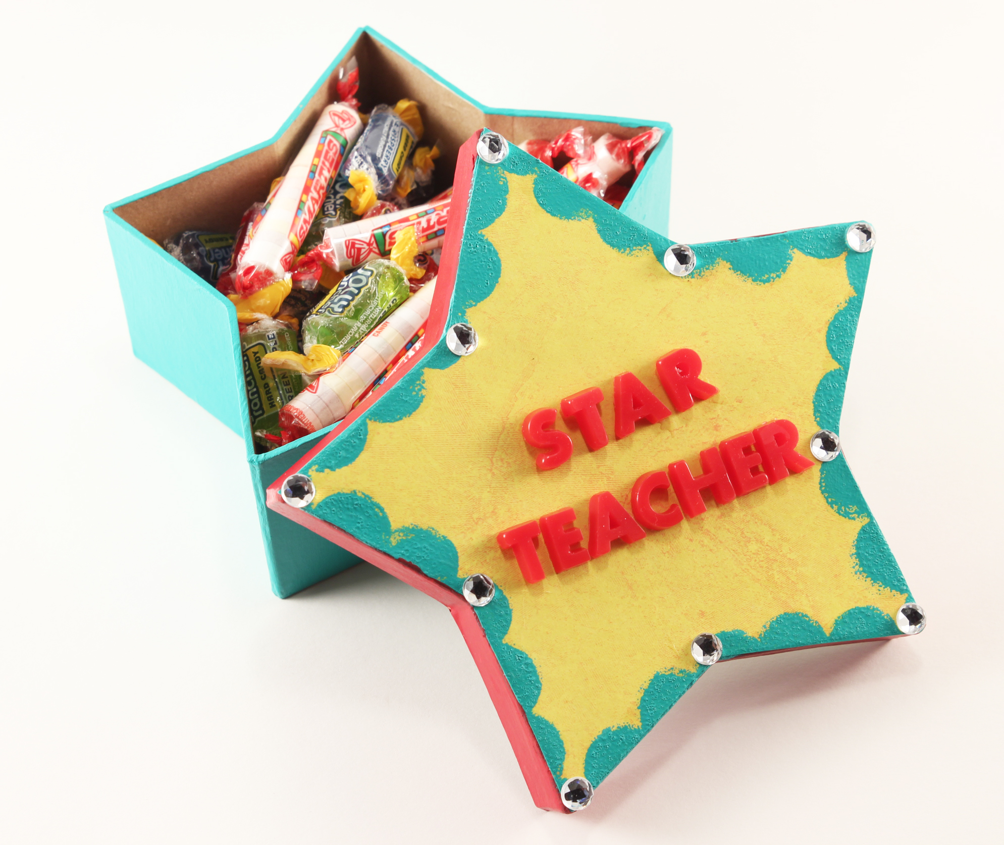 DIY Back To School Teacher Gift: Star Teacher Candy Box - CATHIE FILIAN's  Handmade Happy Hour
