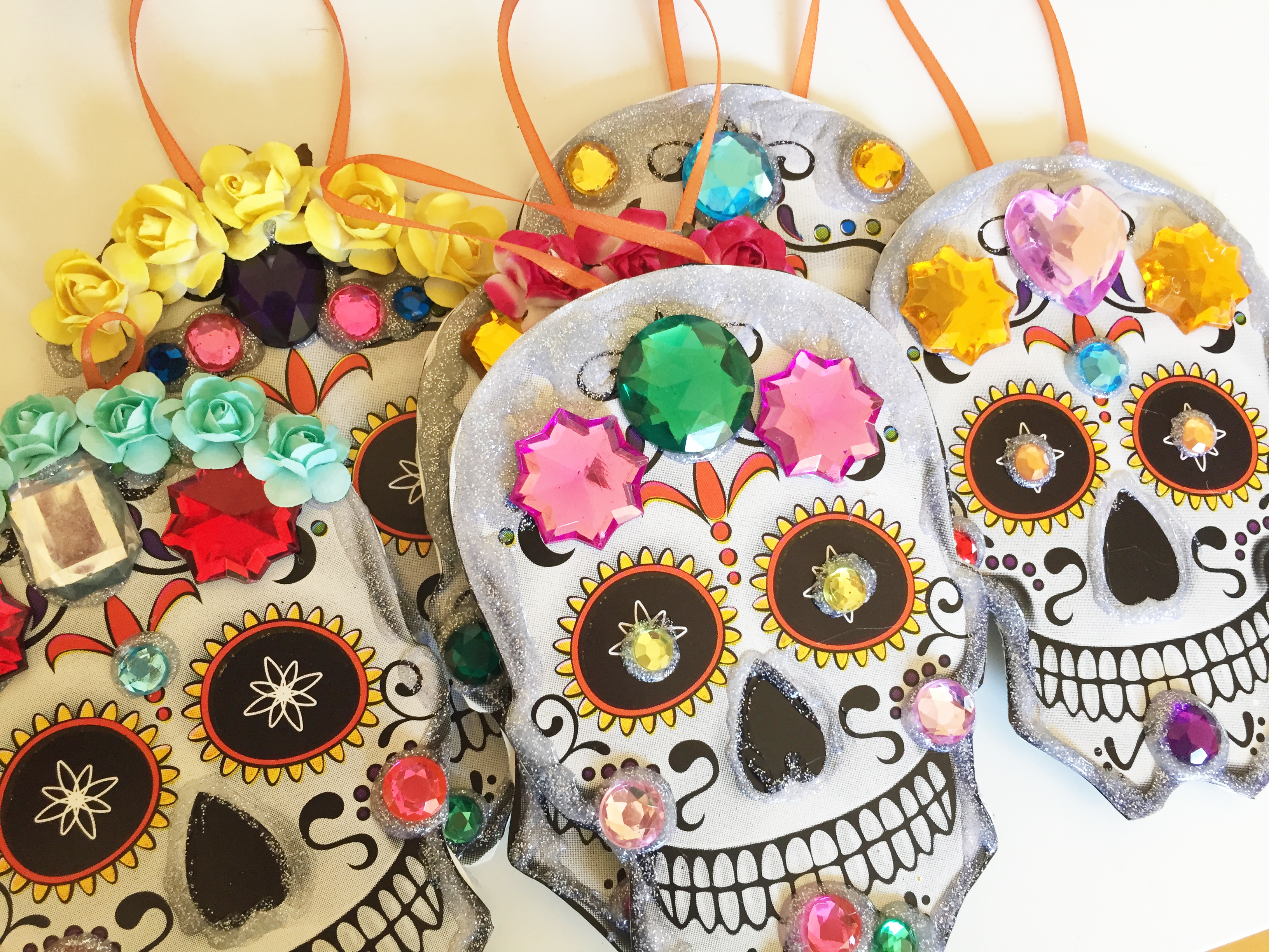 Buckle-Down Sugar Skull Dia De Los Muertos Bifold Wallet – Men's Black PU Leather