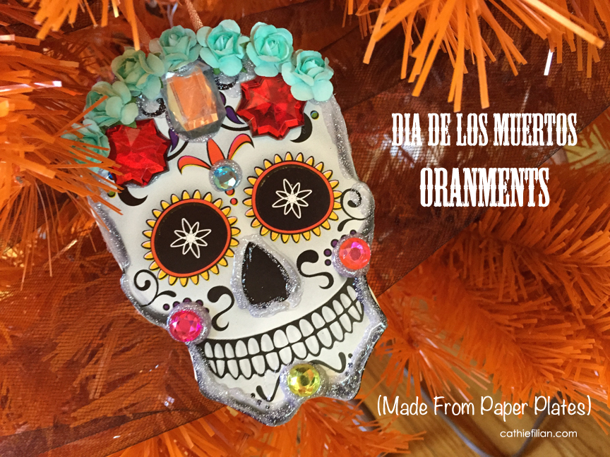 Dia de los Muertos Day of the Dead Details about   LaserGram Faux Leather Tree Ornament 