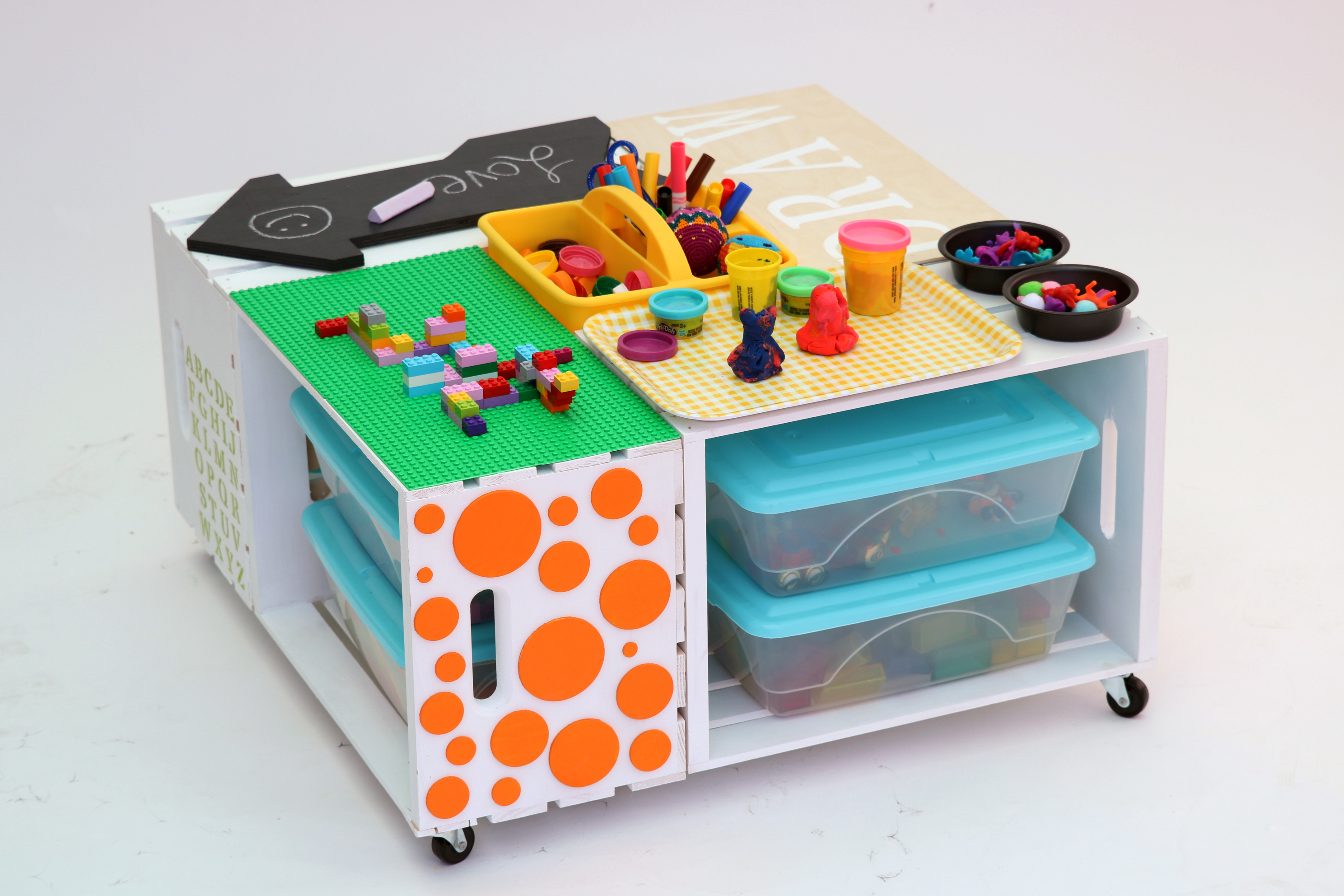 Lego craft on sale table