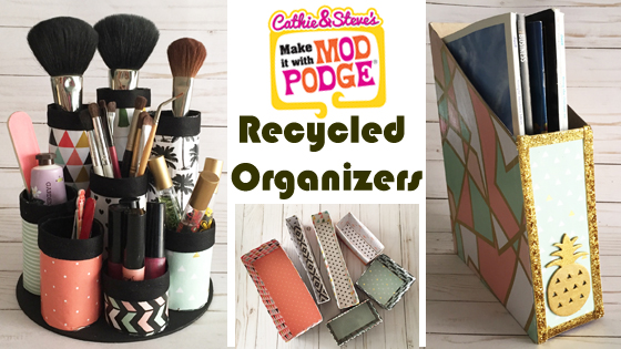 DIY Desk Organizers - Happiness is Homemade