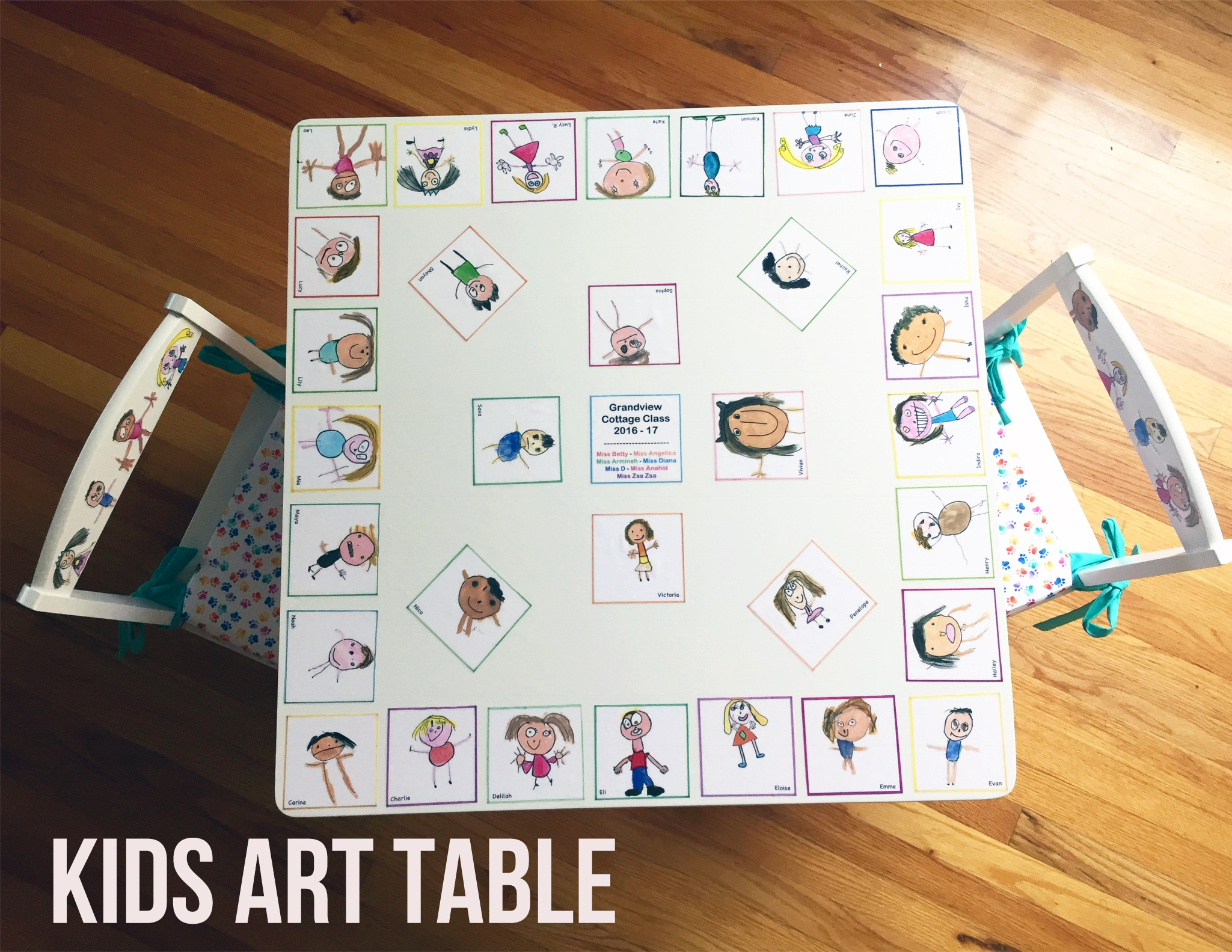 Big Kids Art Table
