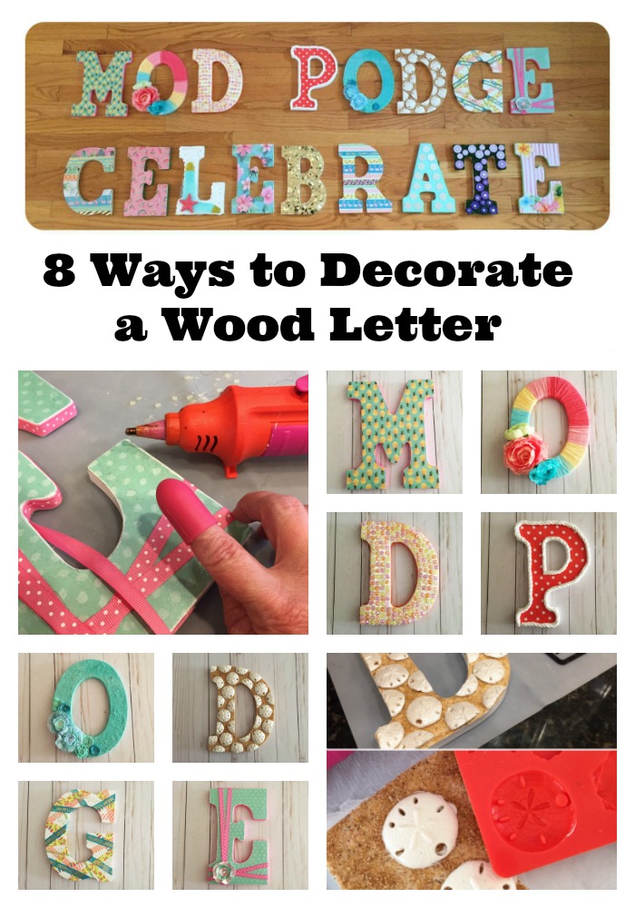 Letter Wood Embellishments Crafts  Wooden Letters Wooden Letters