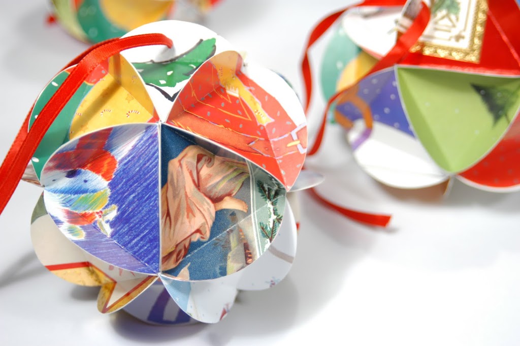 Recycle Old Holiday Cards Into Ornaments CATHIE FILIAN s Handmade 