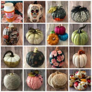 15 Mod Podge pumpkin Ideas