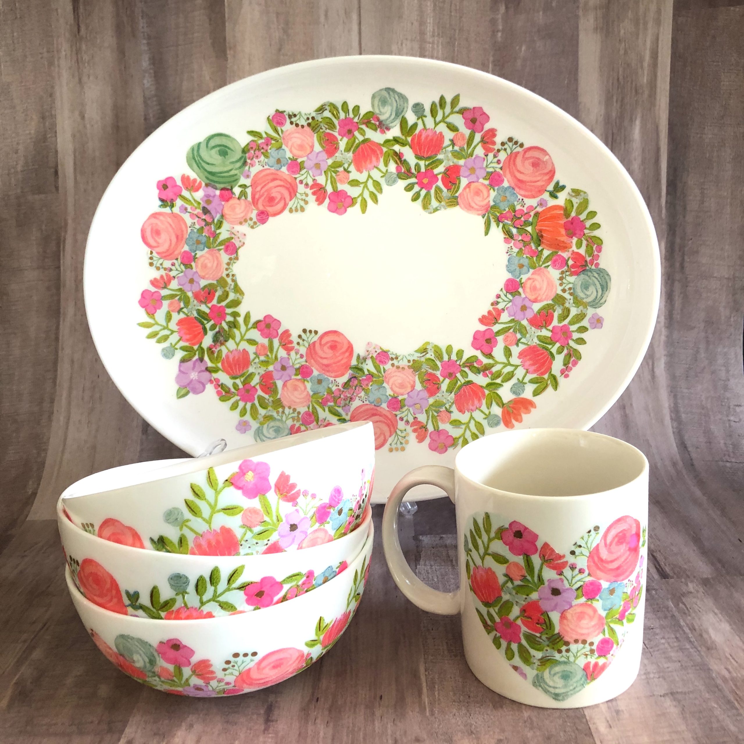 Dishwasher Safe Mod Podge and Napkin Decoupage How To - CATHIE