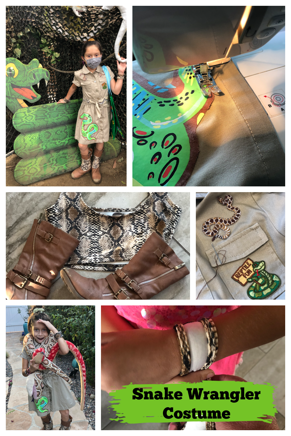 How to Make a Snake Wrangler Costume + Sewing Tips for Cosplay Fabrics -  CATHIE FILIAN's Handmade Happy Hour