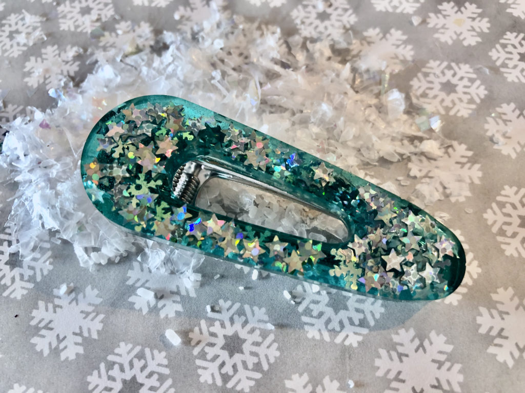 How to Make Resin Hair Clips with Mod Podge Video Tutorial CATHIE