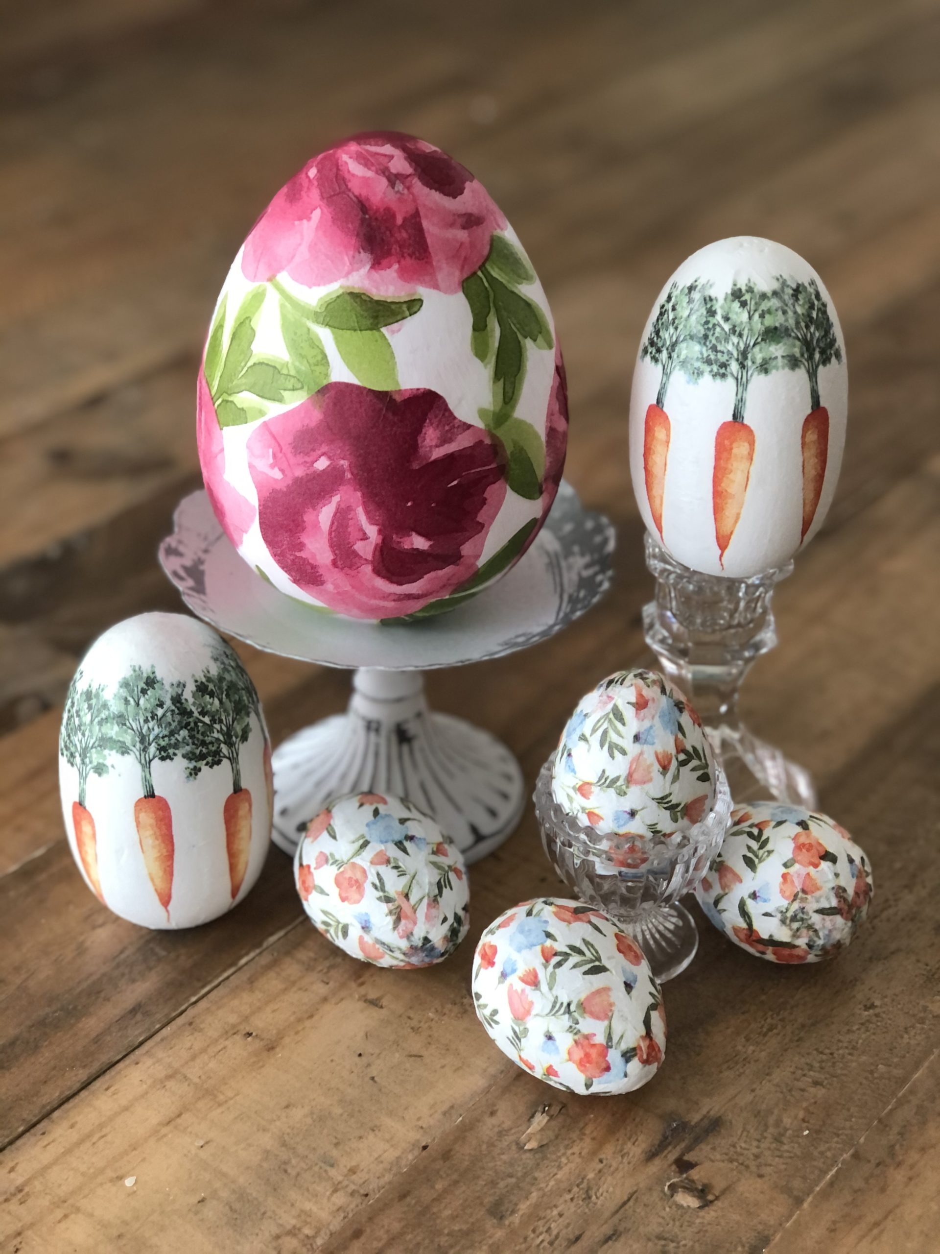 How To Make Mod Podge Easter Eggs