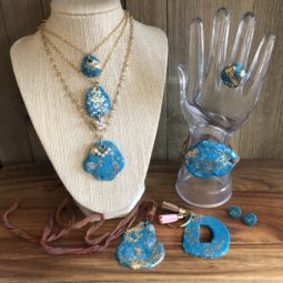 How to Make Polymer Clay Slabs with Sculpey Soufflé, plus Ideas for Scrap  Slab Clay Pendants Jewelry - CATHIE FILIAN's Handmade Happy Hour