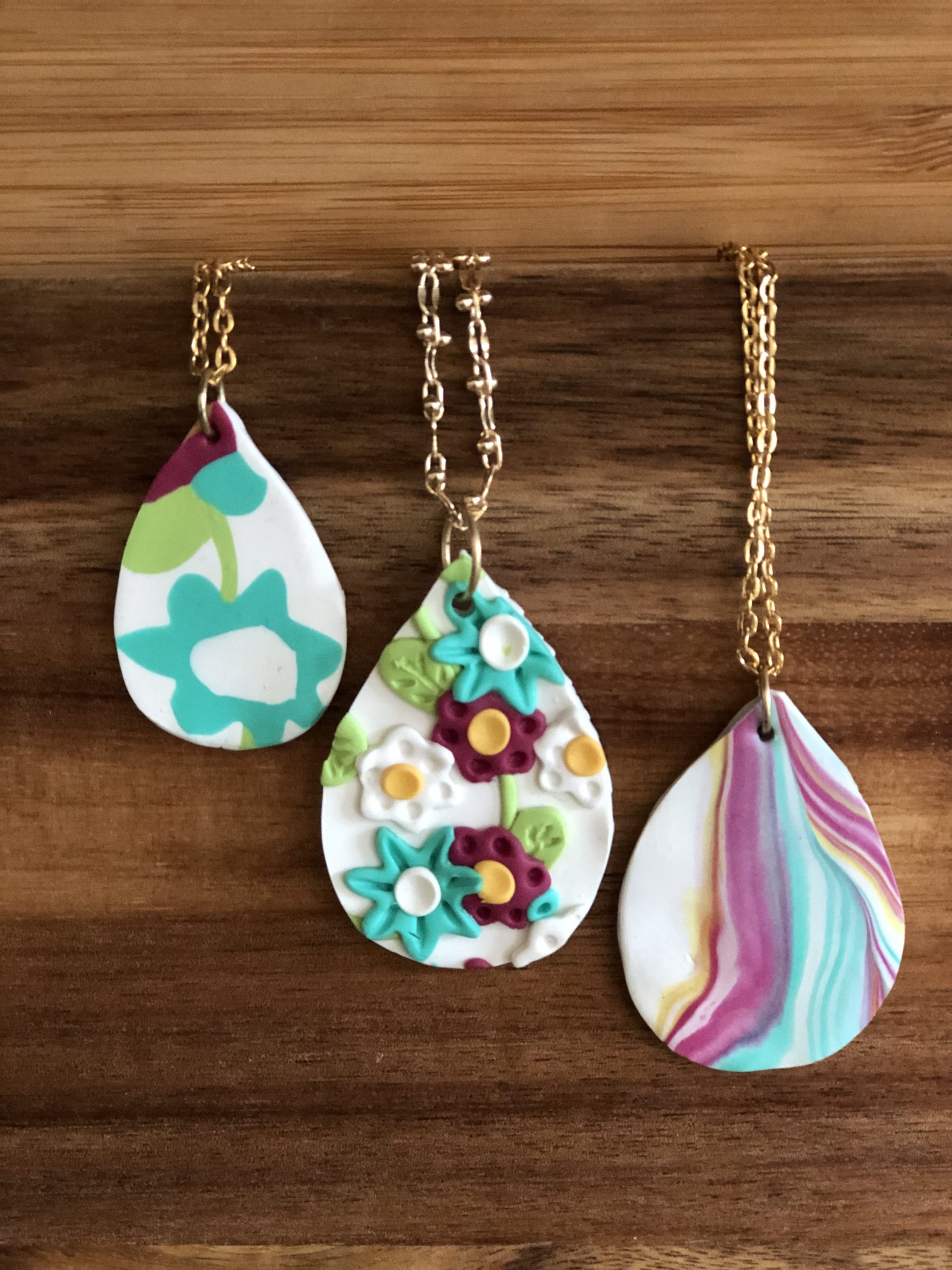 How to Make Polymer Clay Slabs with Sculpey Soufflé, plus Ideas for Scrap  Slab Clay Pendants Jewelry - CATHIE FILIAN's Handmade Happy Hour