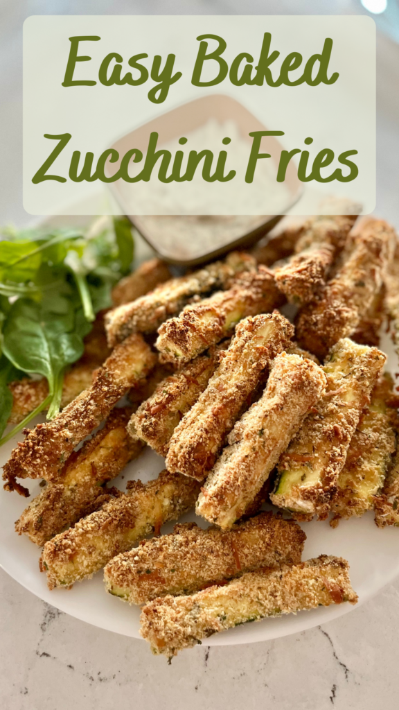 Easy Recipe for Baked Zucchini Fries - CATHIE FILIAN's Handmade Happy Hour
