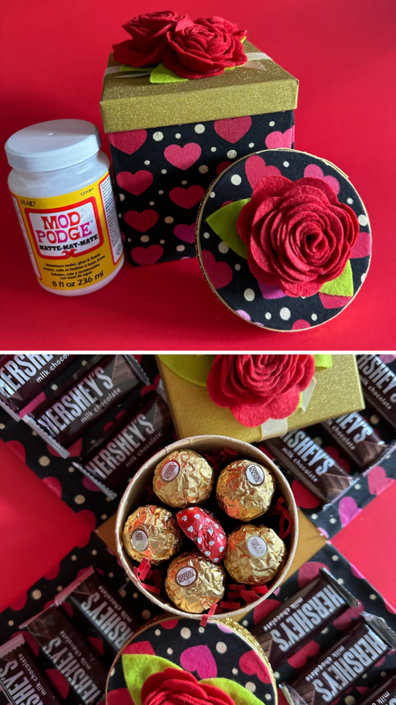 DIY Exploding Gift Box Tutorial for Valentine's Day Gift Ideas - CATHIE ...